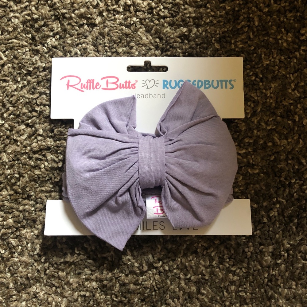 Ruffle Butts headband bow
